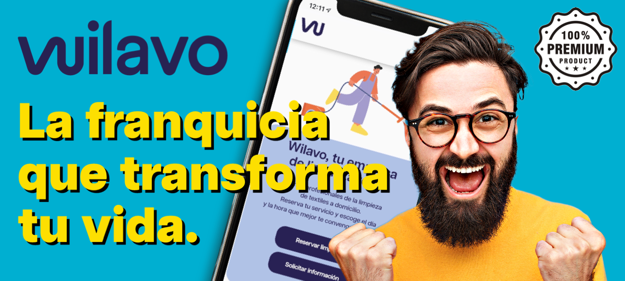 Wilavo transforma tu vida, franquicia con ingresos muy importantes.