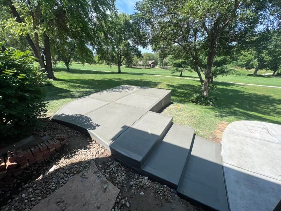 Concrete Sidewalk — Omaha, NE — Cody's Custom Concrete LLC