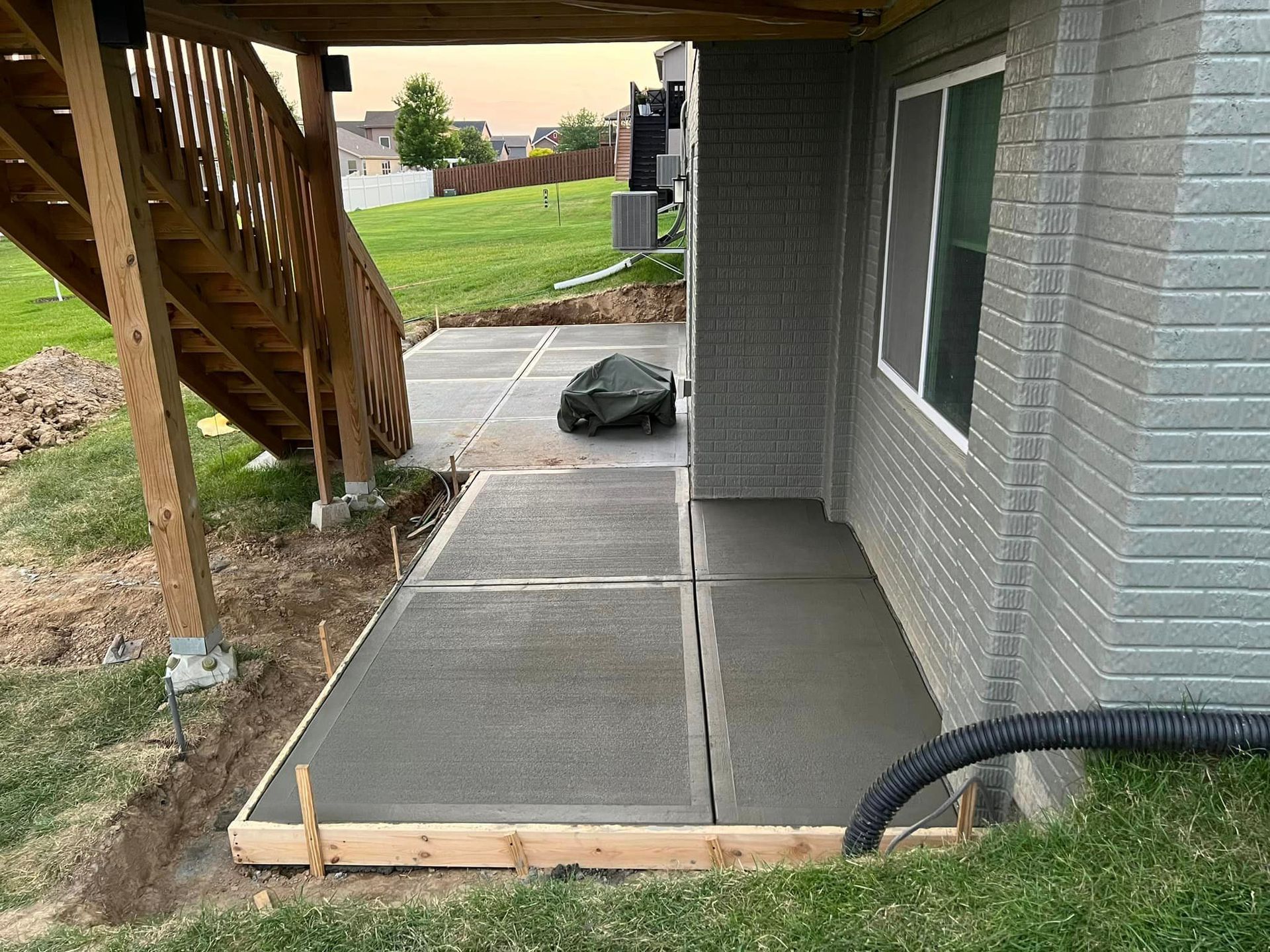 Concrete Walkway — Omaha, NE — Cody's Custom Concrete LLC