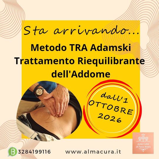 Manipolazione dell'addome secondo il metodo originale del Naturopata Frank Laporte Adamski in esclusiva in Alma Cura!