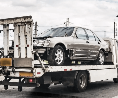 Tow Services assisting a broken down vehicle in Alhambra, CA