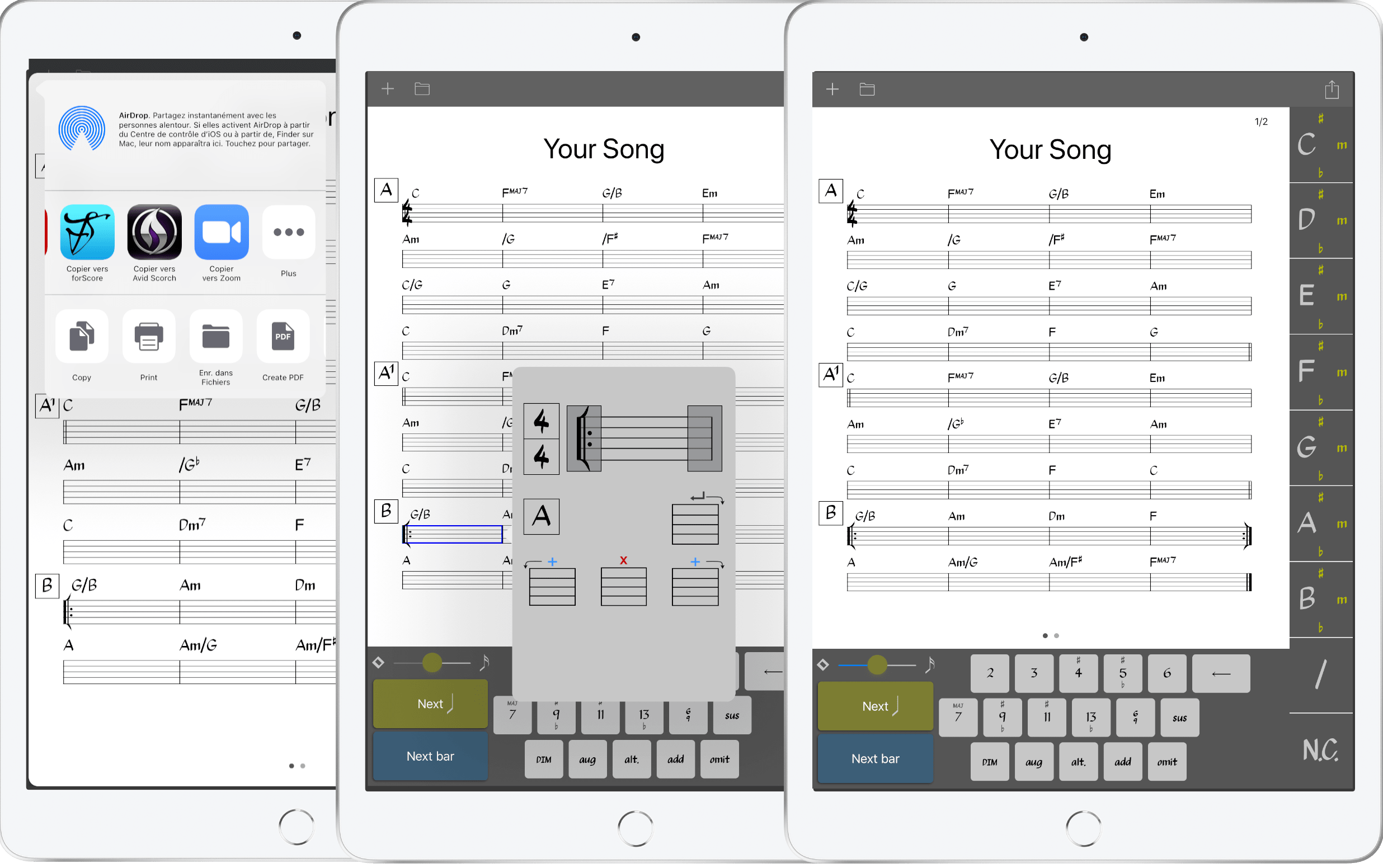 app screenshots and preview