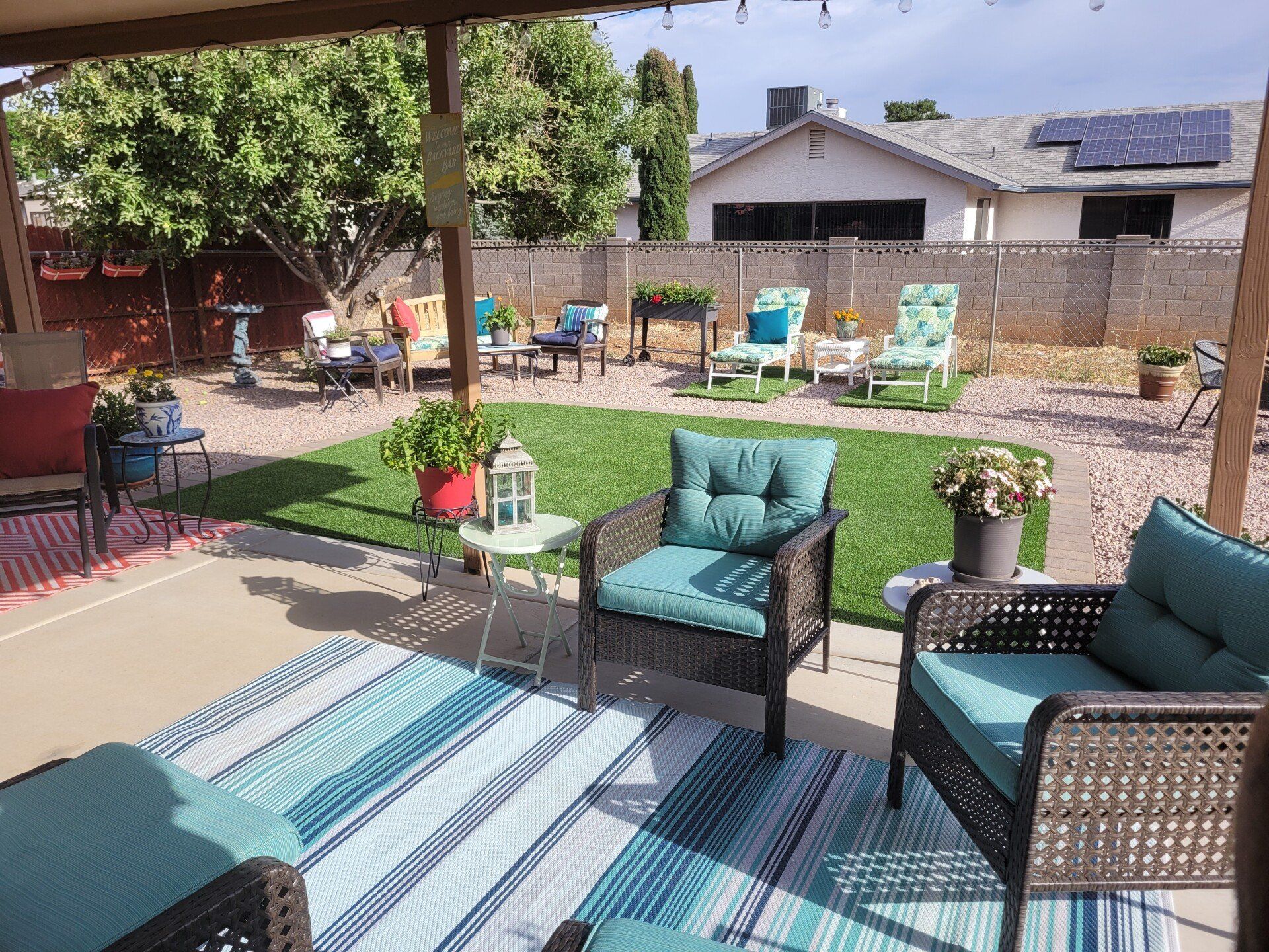 After Backyard Landscaping — Prescott, AZ — Jonny's Tree & Landscaping Co., LLC
