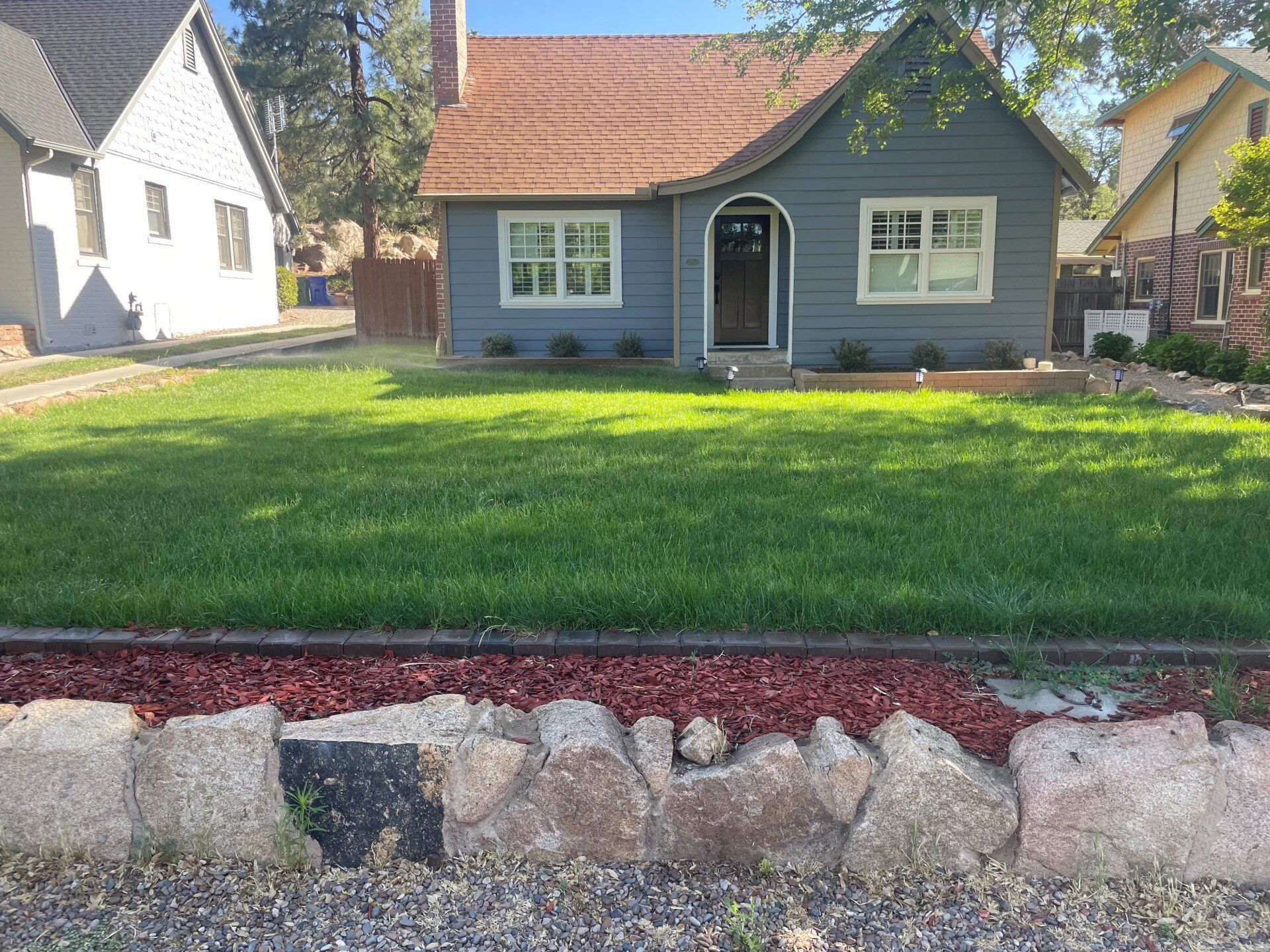 Garden Pathway — Prescott, AZ — Jonny's Tree & Landscaping Co., LLC Garden Pathway — Prescott, AZ — Jonny's Tree & Landscaping Co., LLC