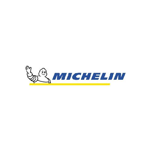 Michelin logo featuring the Michelin Man waving, with blue "MICHELIN" text over a yellow bar.