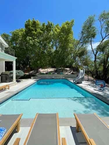 rectangular pool