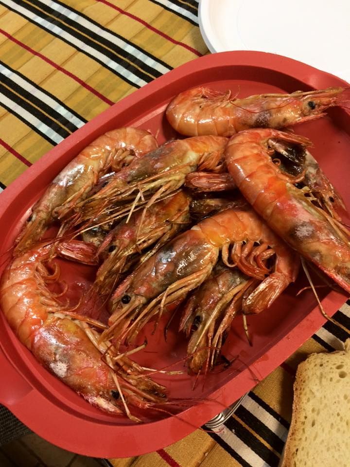 gamberi freschi