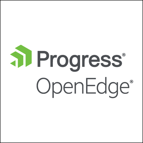 Progress OpenEdge logo in green and gray on a white background