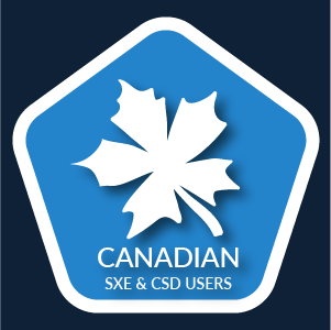 A maple leaf icon. Canadian User Network