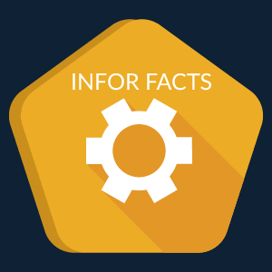 Infor FACTS above a cog icon