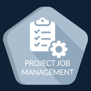 Project Job Management Network Icon