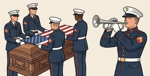 veteran, national cemetery, American flag, headstones, rave markers,