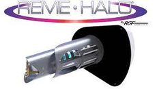 A picture of a reme halo air purifier on a white background.