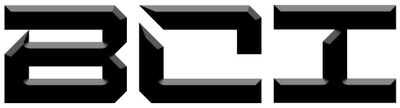 The word bci is written in black and gray on a white background.