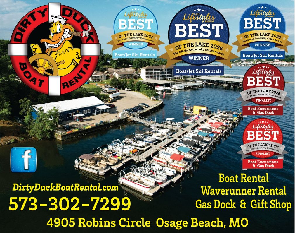 Dirty Duck Boat Rentals | Lake of the Ozarks