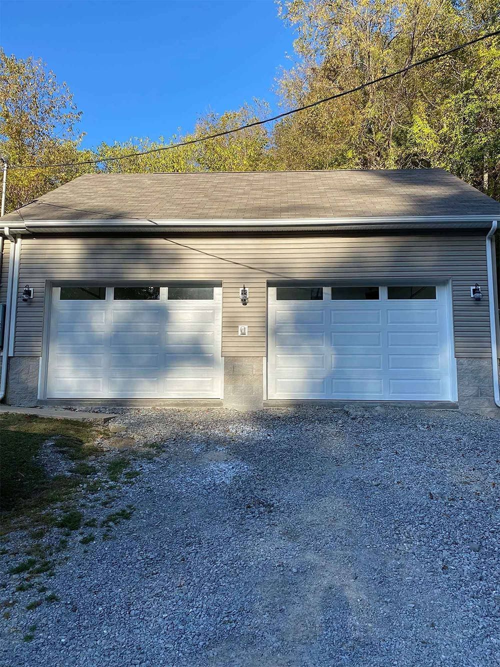 Double Garage Door