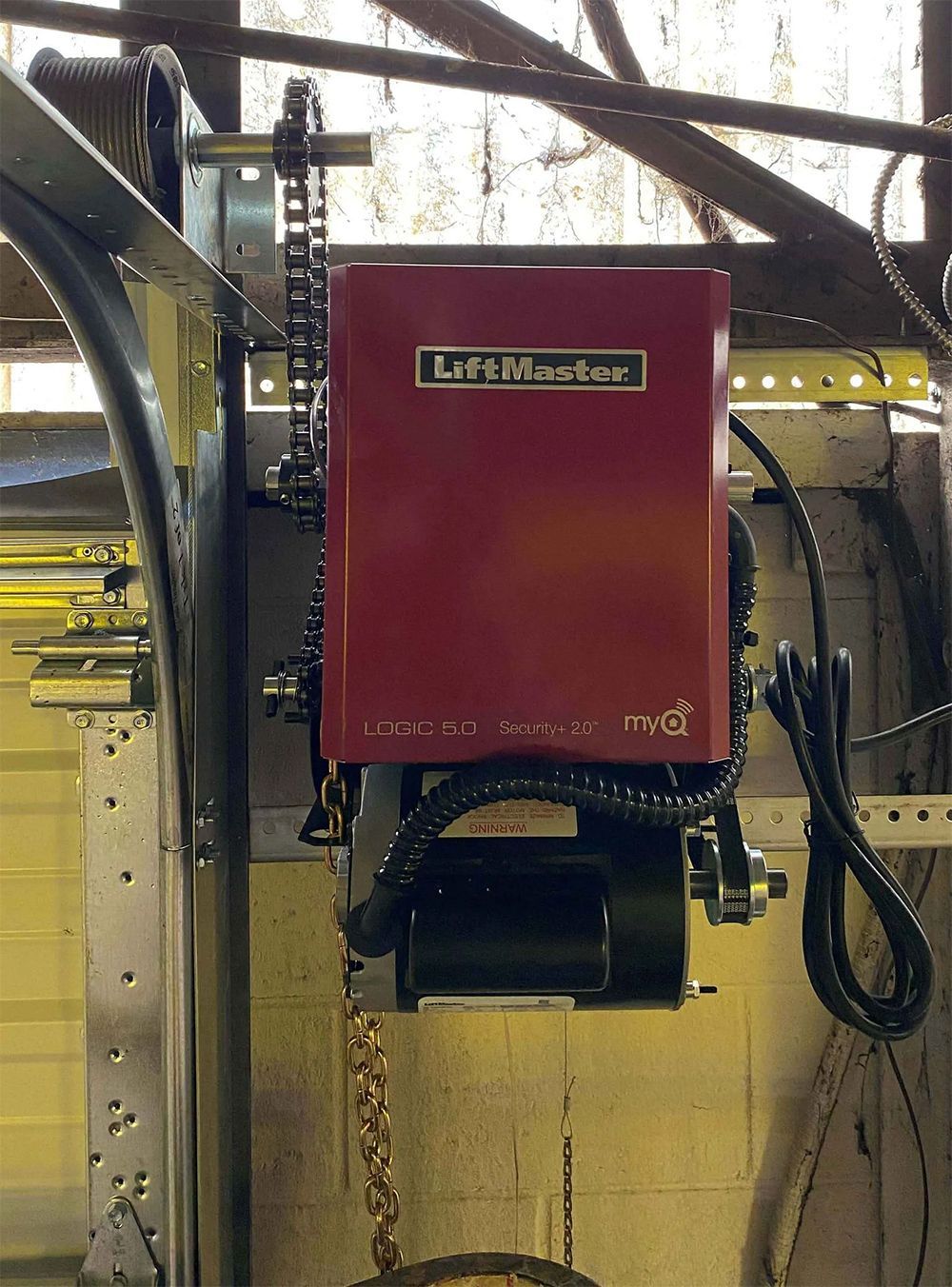 Garage Door With Lift