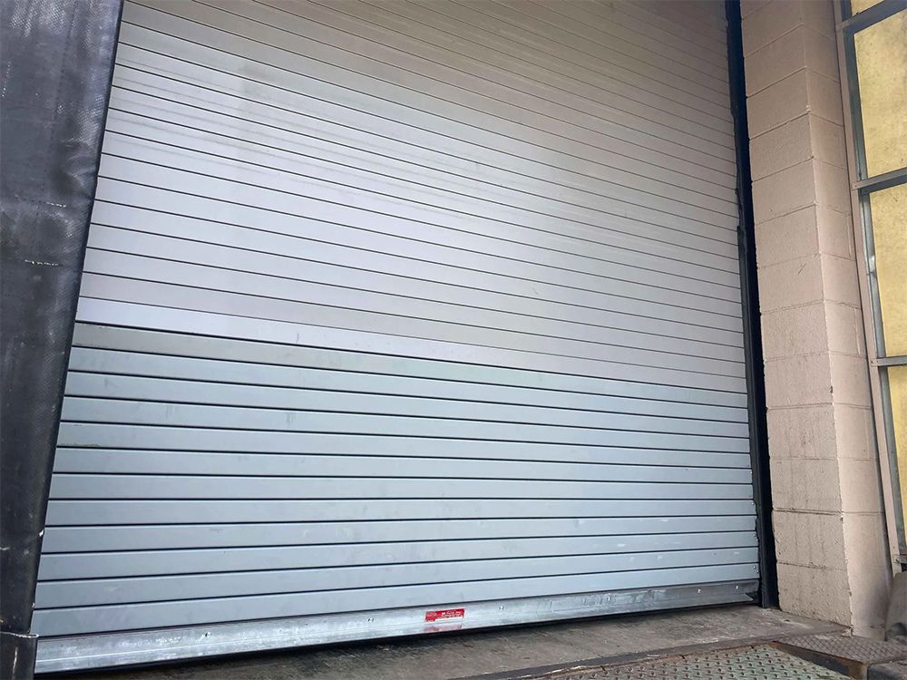 White Roller Shutter