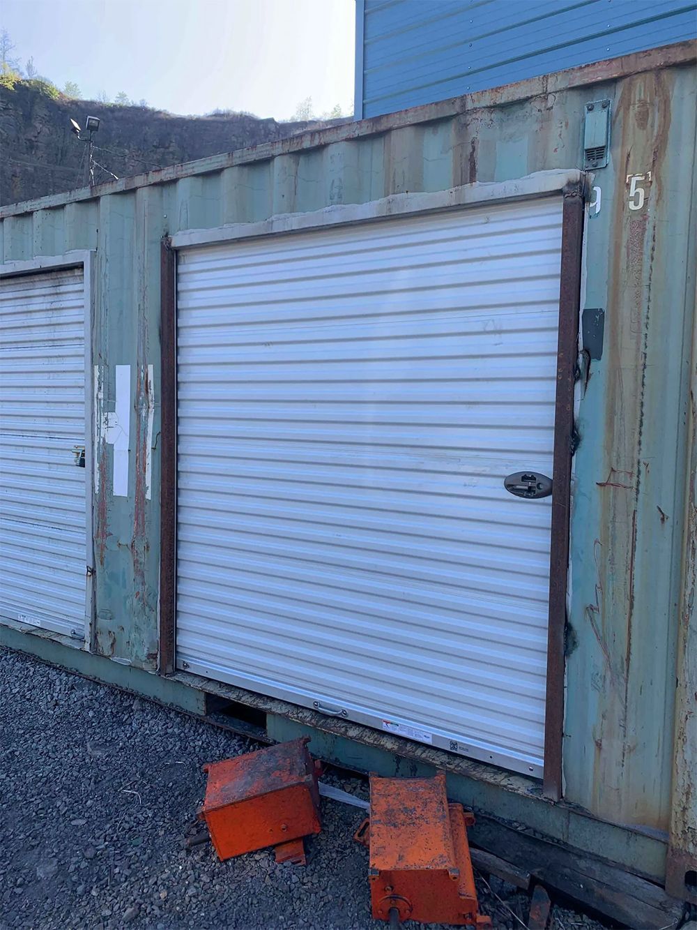 Old Garage Door