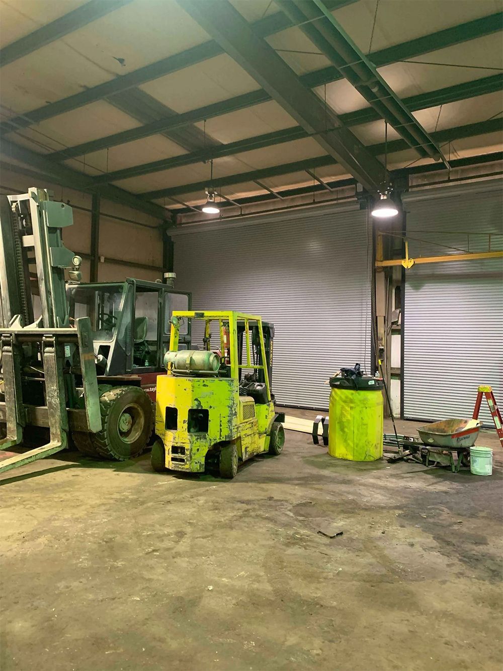 Two Forklifts