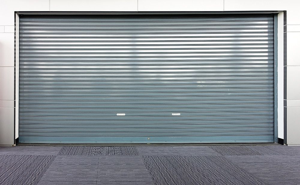 Corrugated Metal Door
