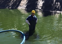 Man On The River — Albuquerque, NM — AAA Pumping Service Inc.