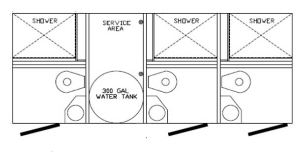 Shower Trailer Plan — Albuquerque, NM — AAA Pumping Service Inc.