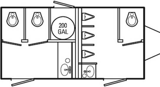 Restroom Plan — Albuquerque, NM — AAA Pumping Service Inc.