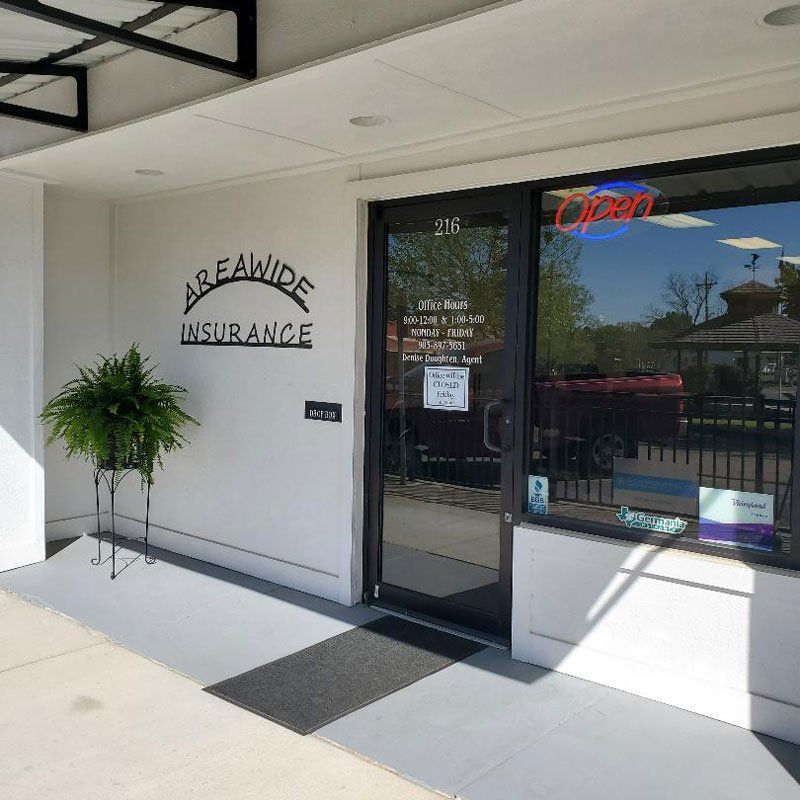 Entrance of The Office — Naples, TX — AreaWide Insurance Agency