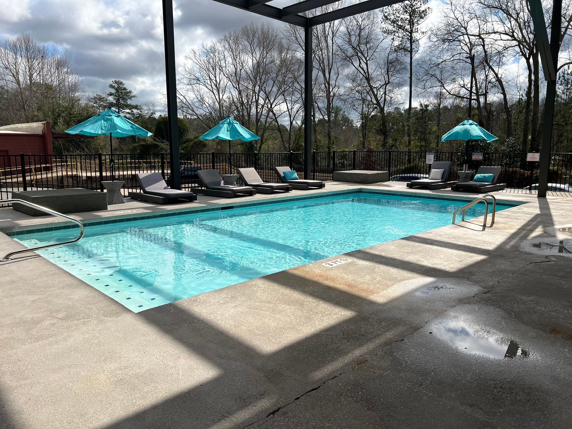 Pool shot
