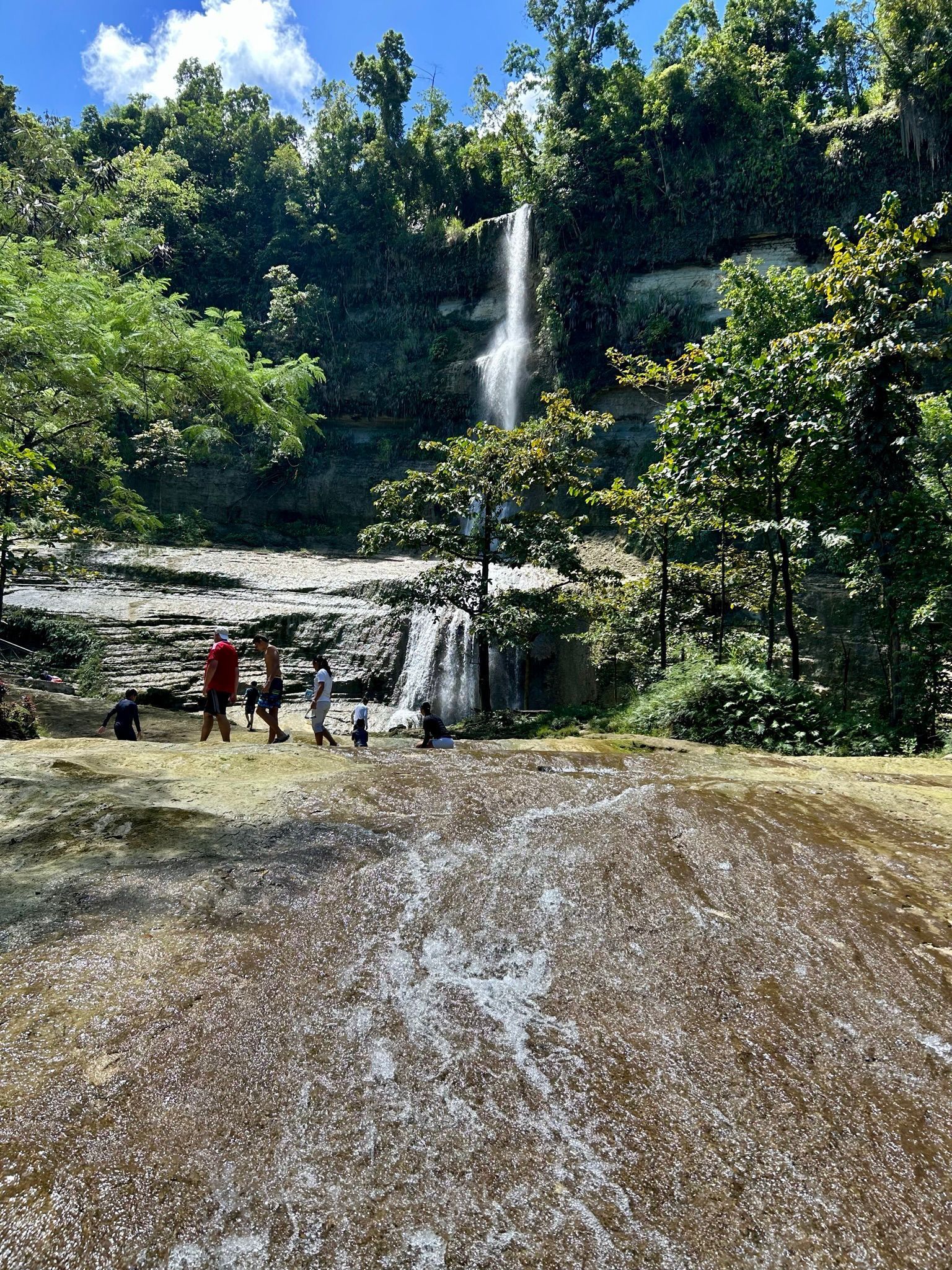 Anda cave pools and waterfalls near Bohol a hidden gem day trip for guests staying at Pure Shores Villa