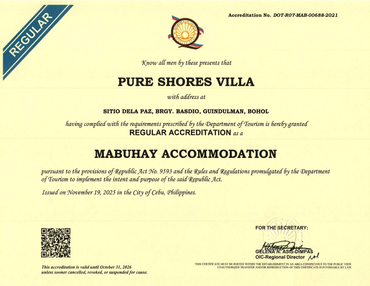 pure+shores+villa+is+DOT+accredited+and+a+mabuhay+accommodation
