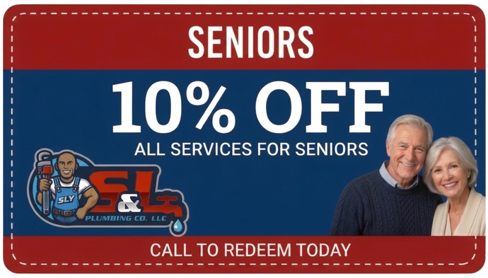 senior plumbing coupon