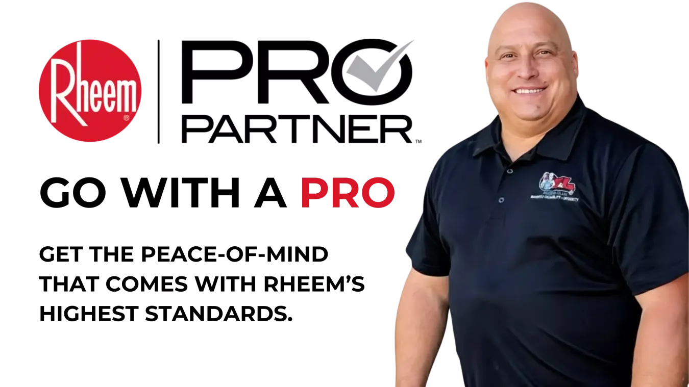 Rheem Pro Partner certified plumber from S&L Plumbing Co. LLC