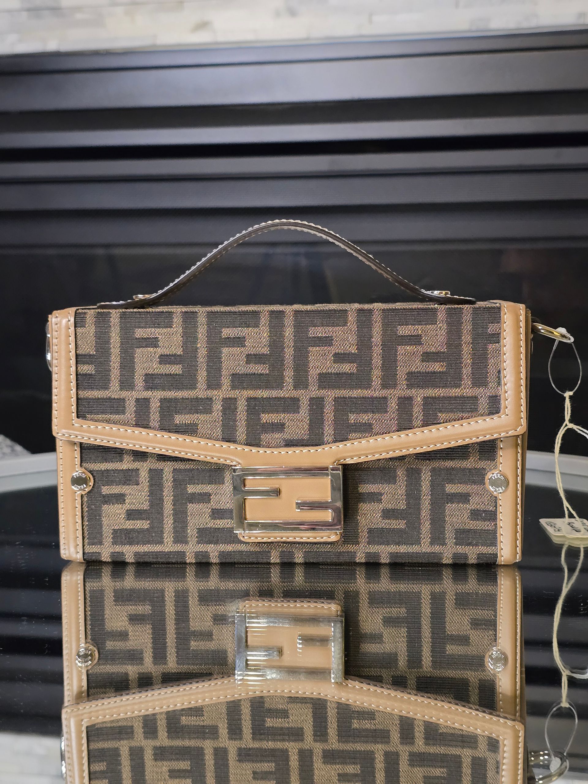 Fendi Zucca Trunk Crossbody Bag
