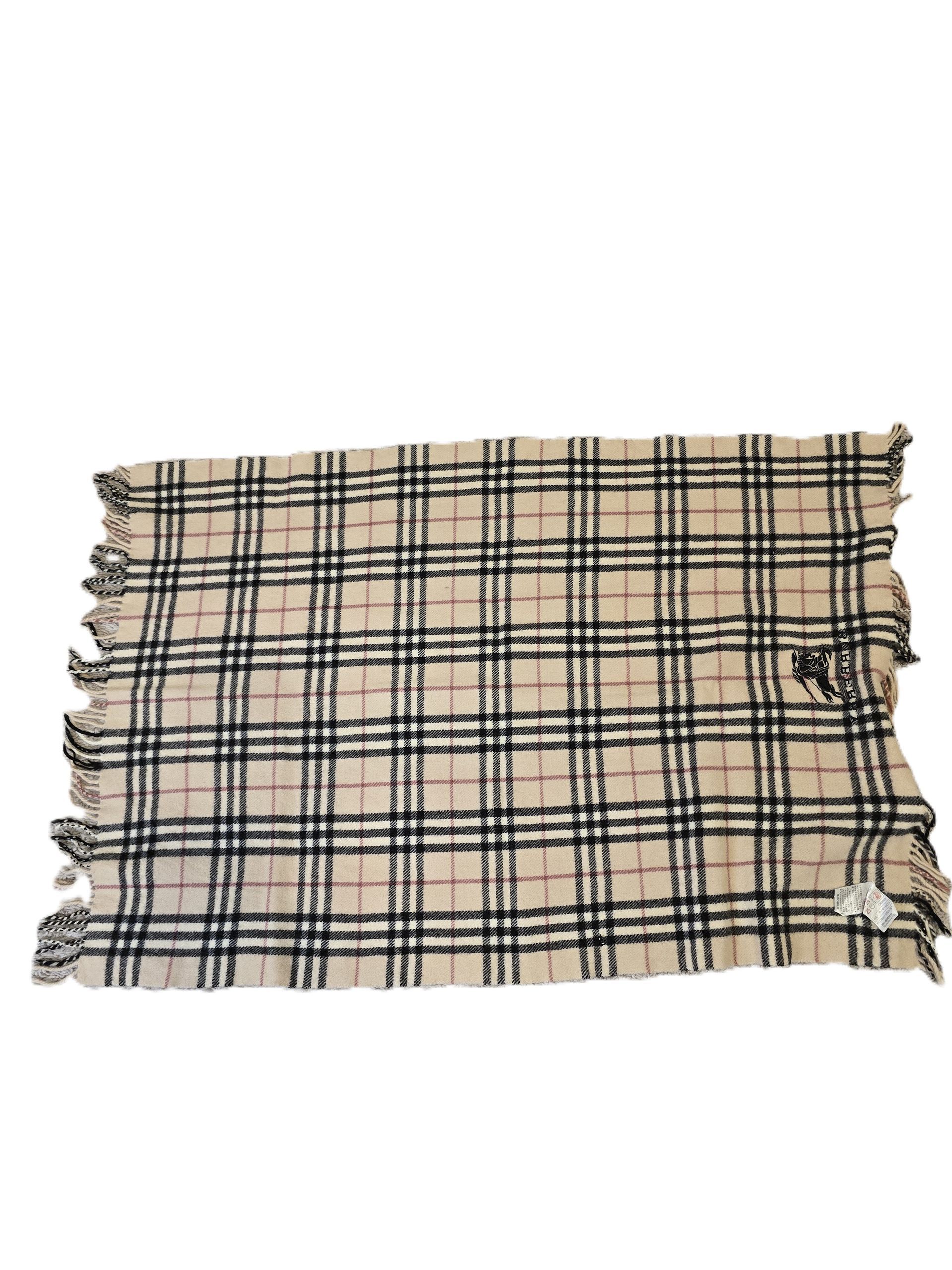 Burberry Wool  Muffler Scarf