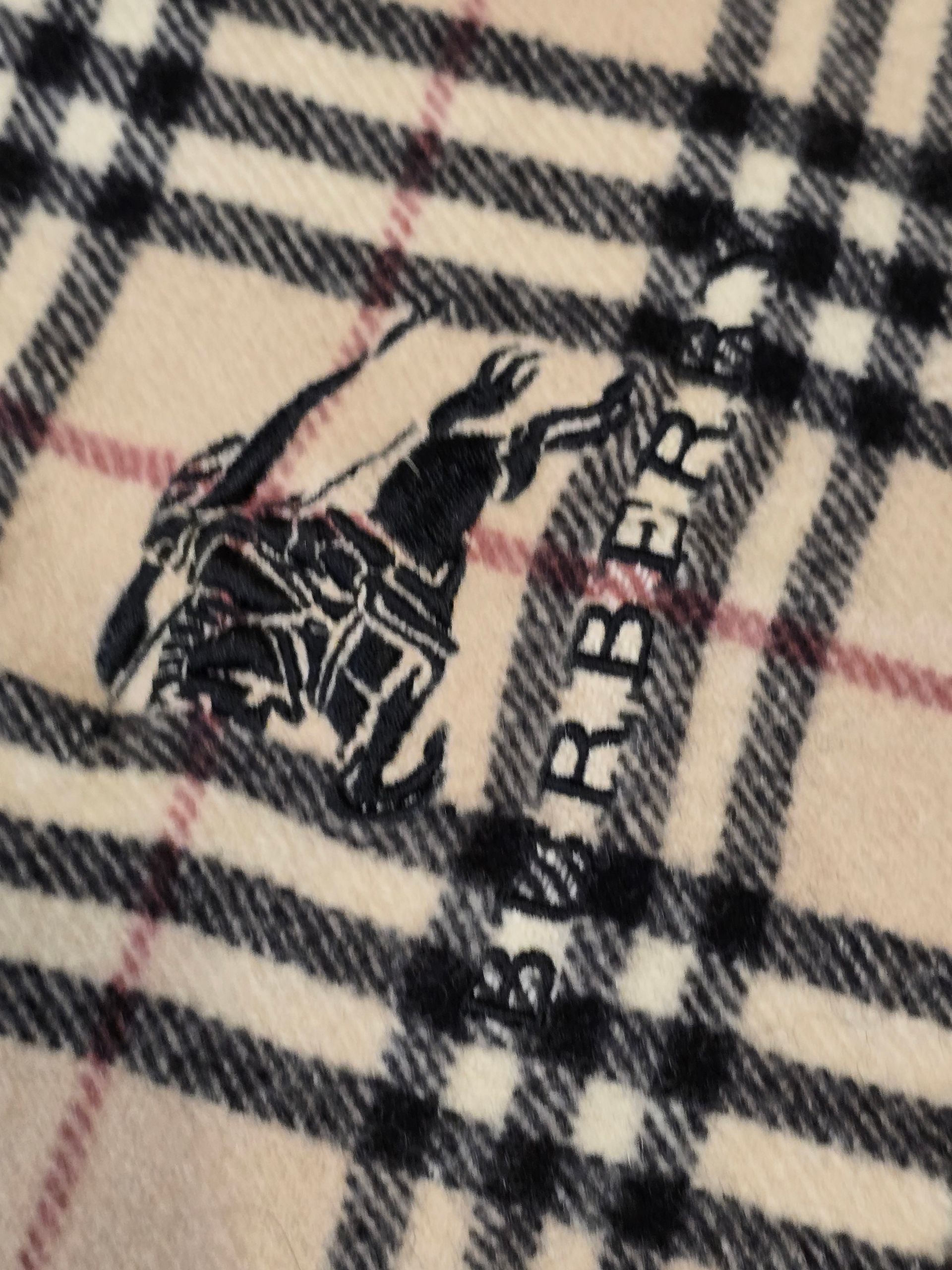 Burberry Wool  Muffler Scarf