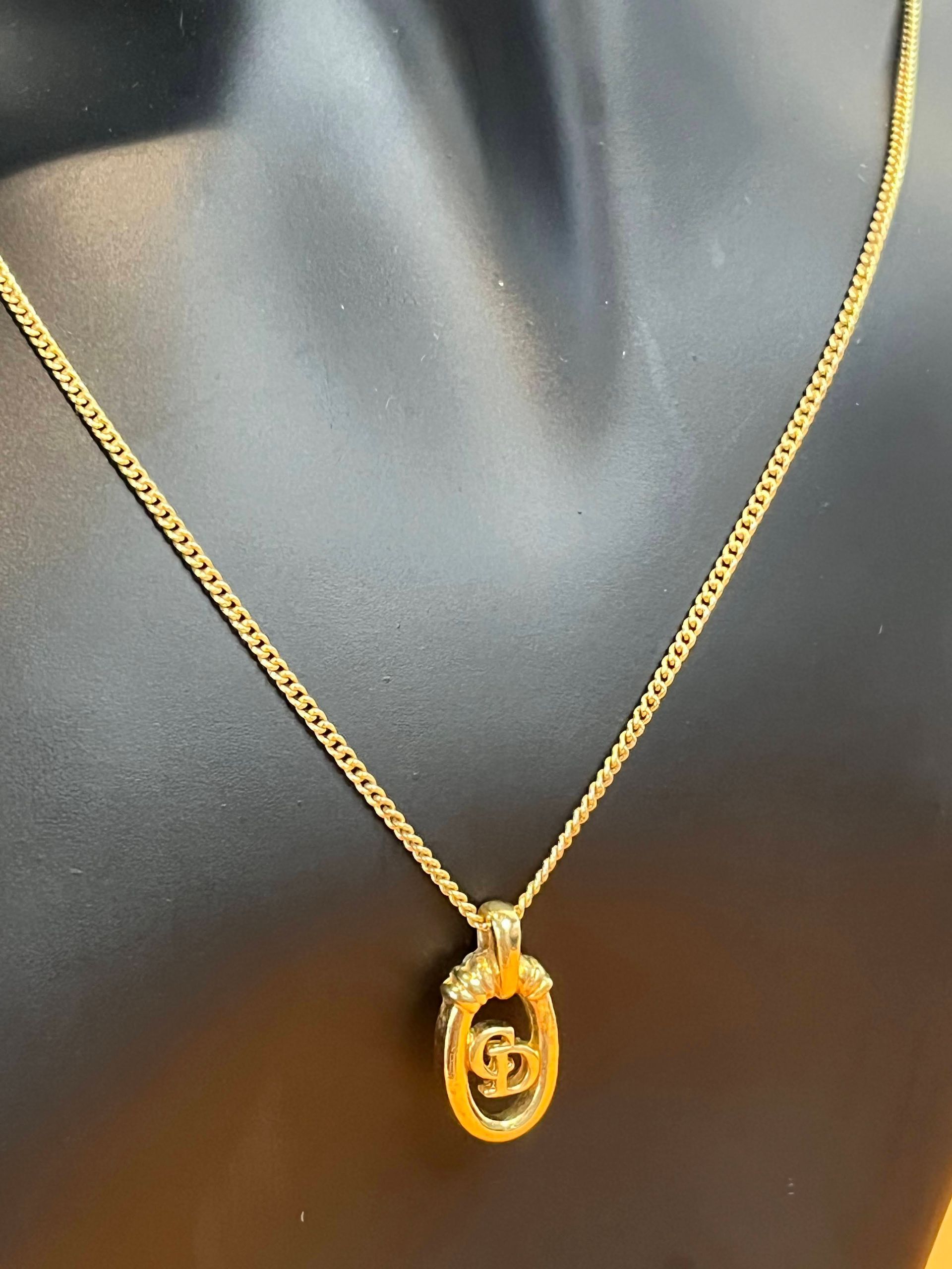 Vintage Christian Dior Oval 