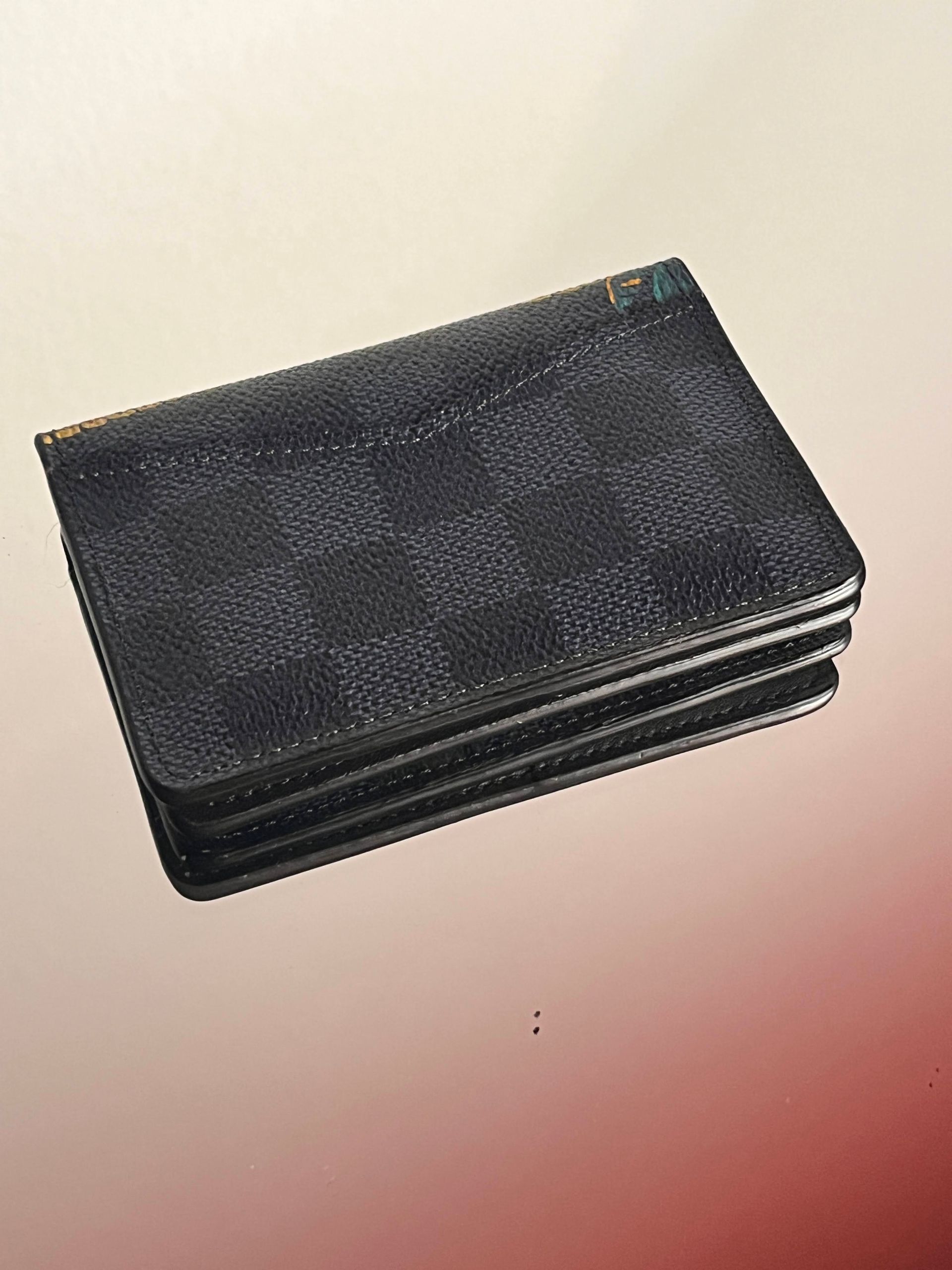 Louis Vuitton Damier Cobalt Jungle Pocket Organizer