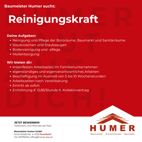 Reinigungskraft