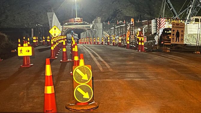 Traffic management Setup by Homer tunnel
