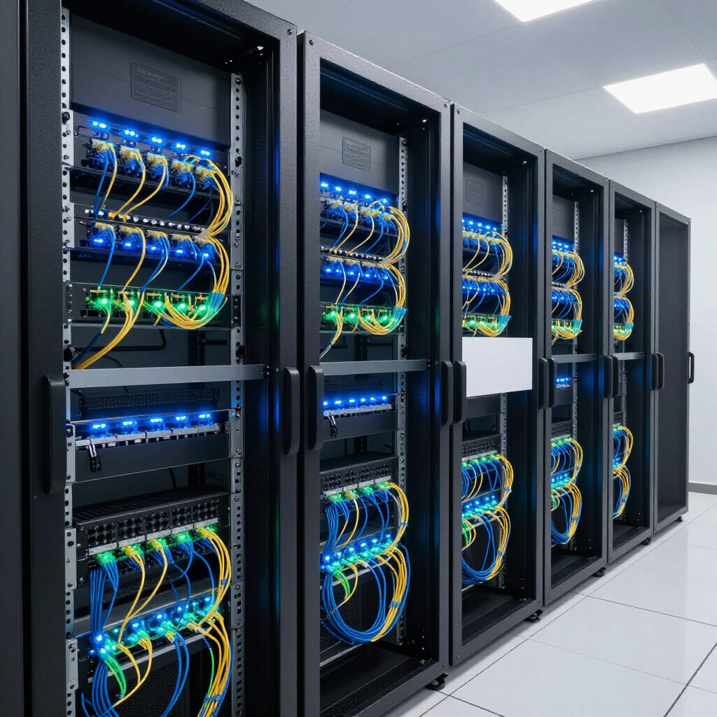 Instalación empresarial de telecomunicaciones