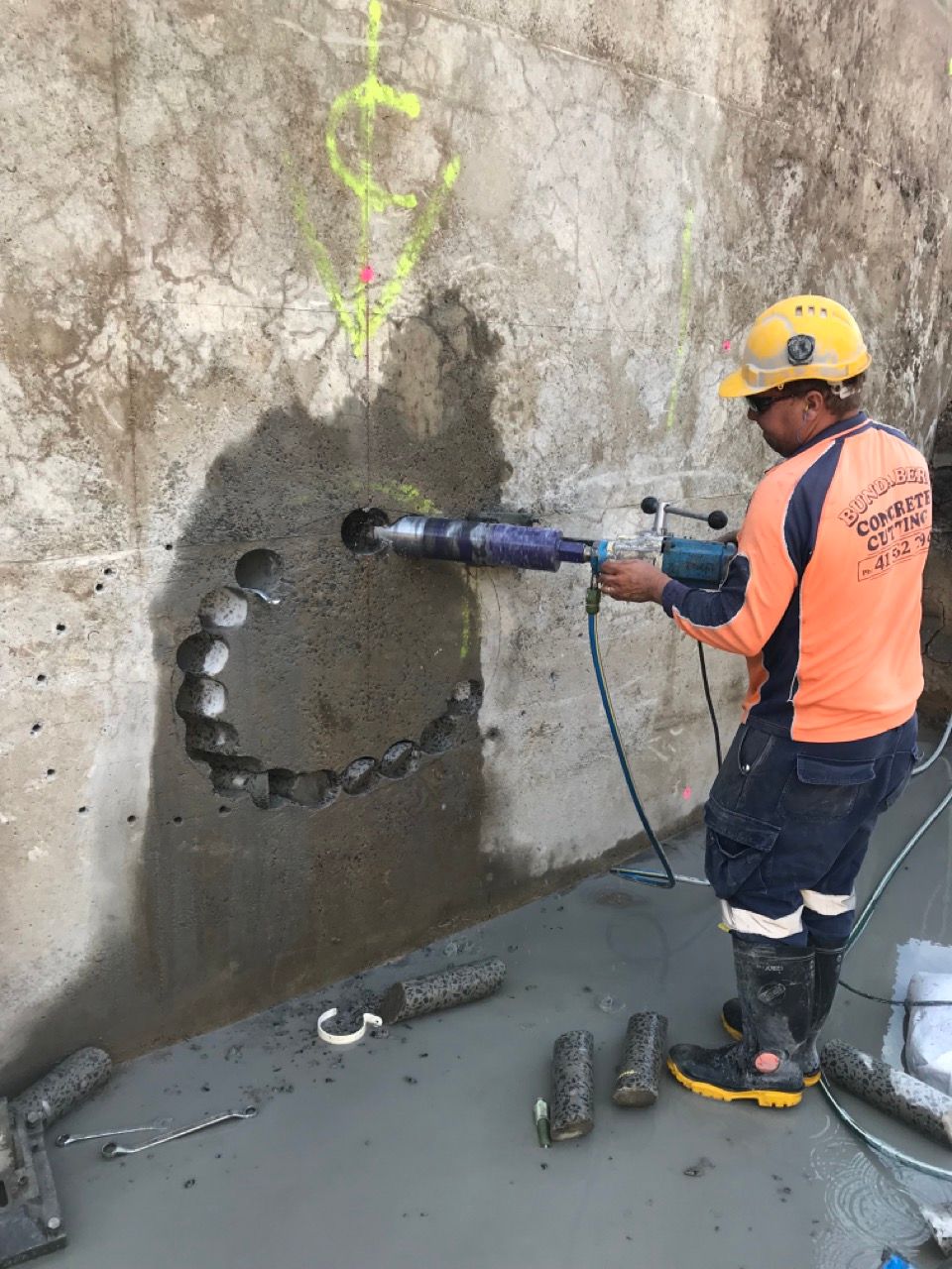 Industrial Concrete Core Drilling — Core Drilling in Bundaberg, QLD