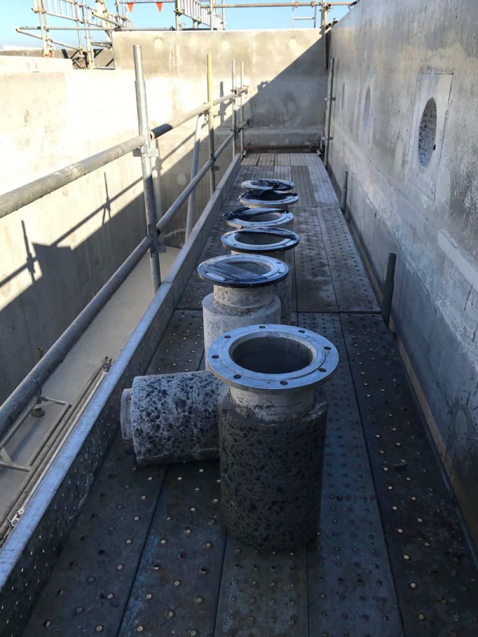 Removed Concrete Piping from Core Drilling — Concrete Cutting in Fraser Coast, QLD