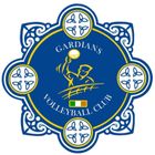 A logo for the guardians volleyball club