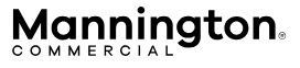 Mannington Commercial logo in black text. The word