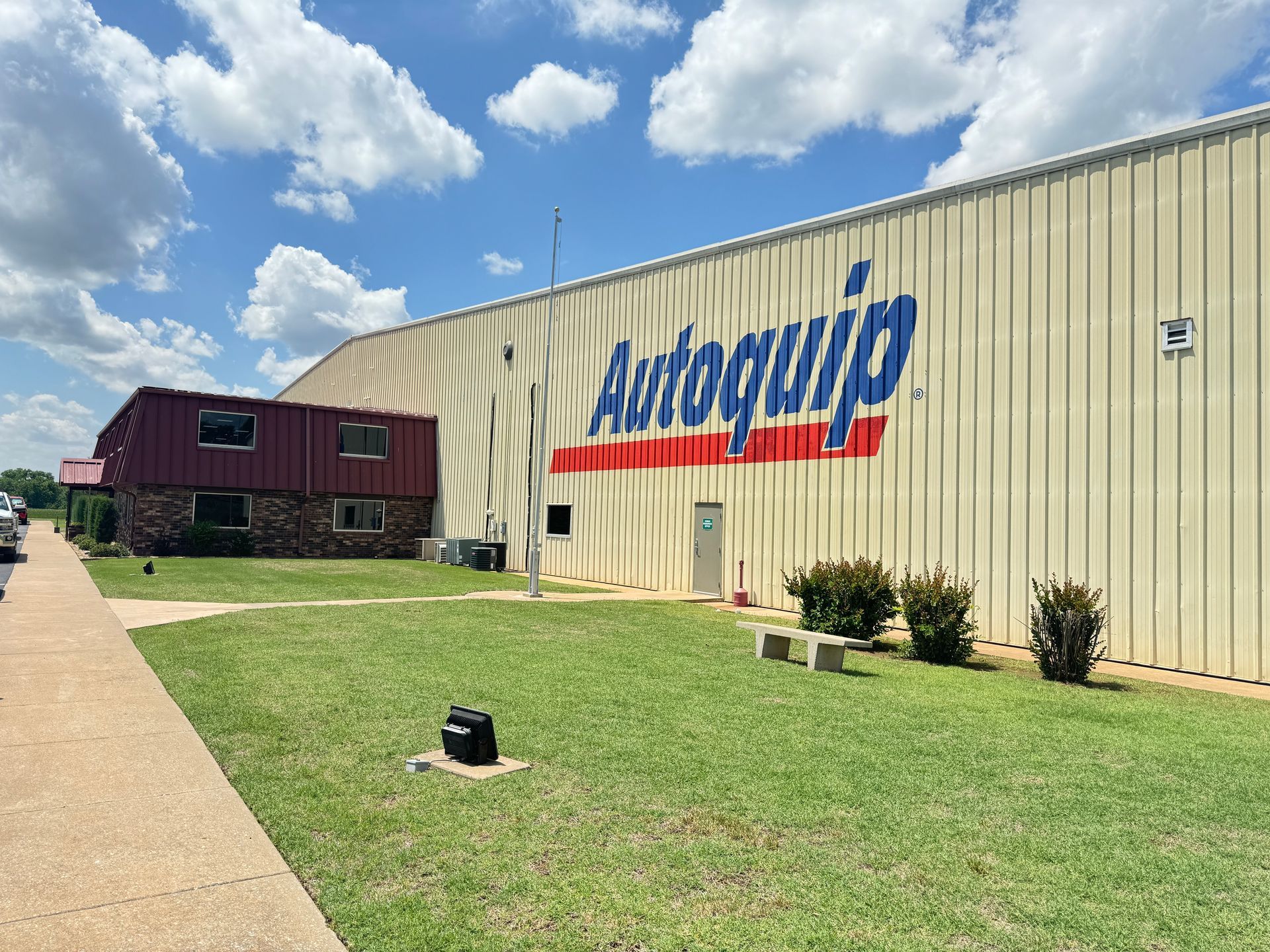 Autoquip's building in Guthrie, Oklahoma