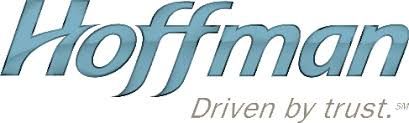 Hoffman logo in teal with the tagline “Driven by trust.”
