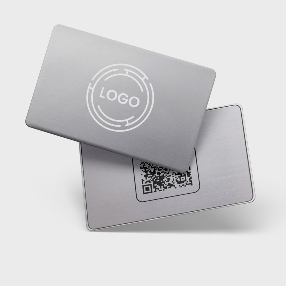 Stainless Steel Metal Business Card