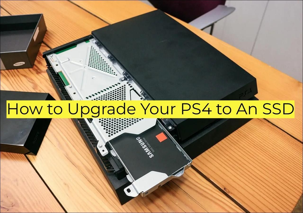 Hoe je jouw PS4 kunt upgraden naar een SSD
